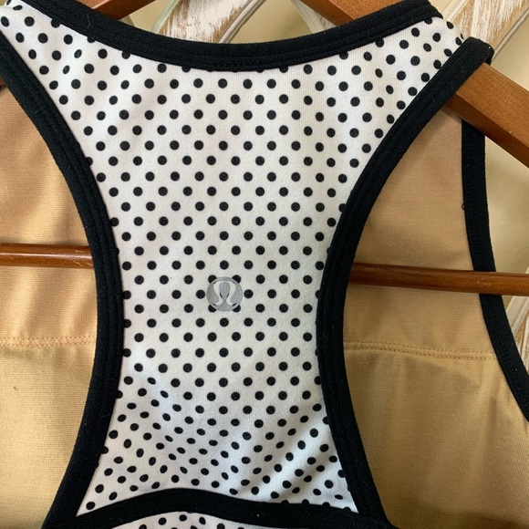 Lululemon size 10 polka dot tank top - Picture 2 of 4